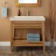 solid wood cabinet bathroom furniture