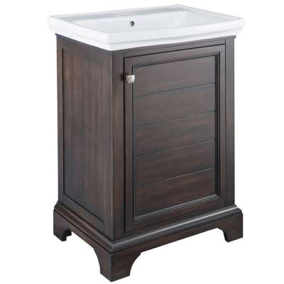 Classic Antique  wood laundry  bathroom vanity cabinet with sink