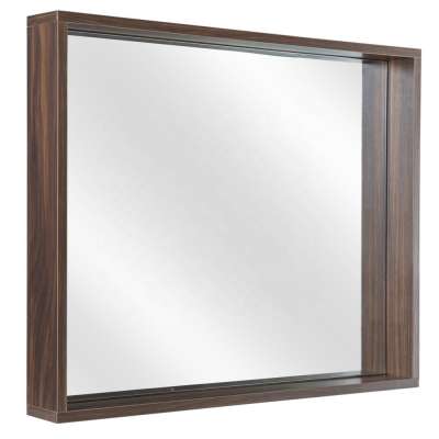 Low price Vanity Combo hanging mirrored MDF bathroom vanity mirror